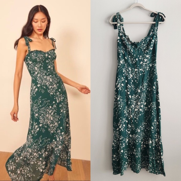 Reformation Dresses & Skirts - Reformation Nikita Dress in Lake - Size 8